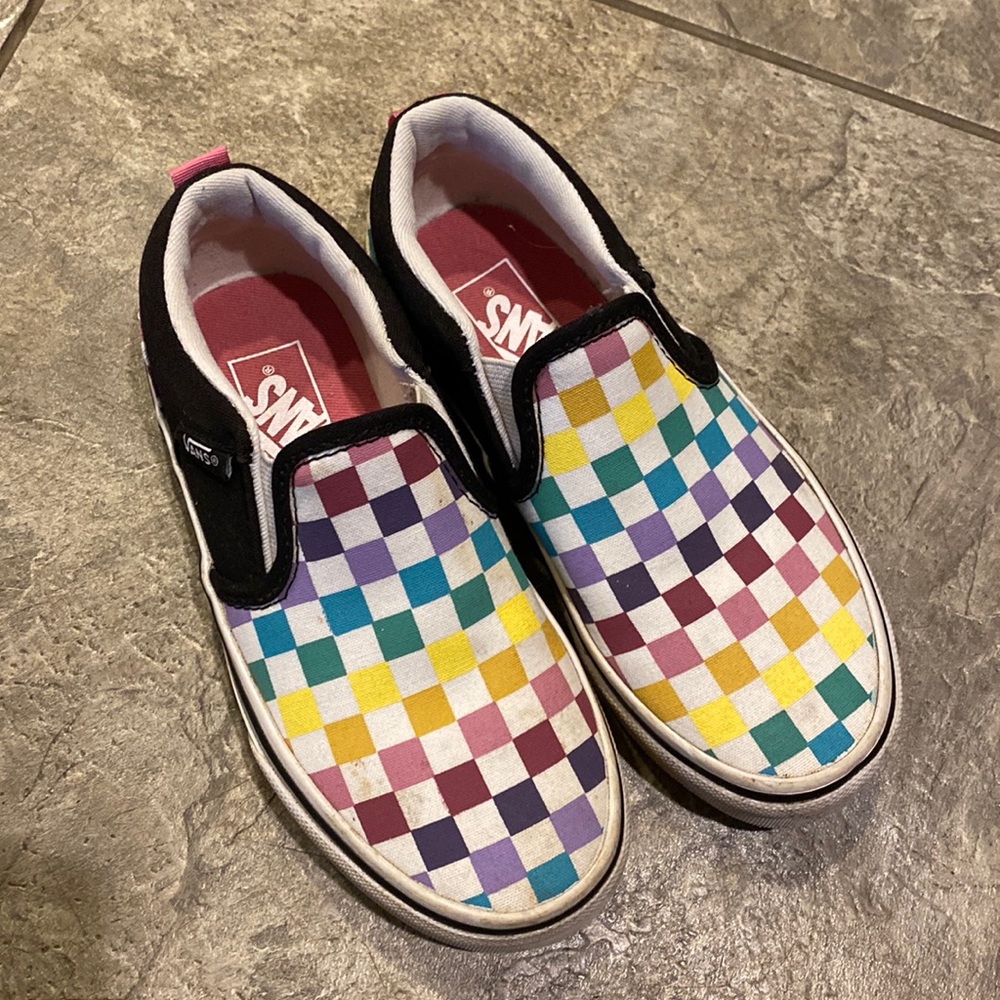 Kids slip on Vans size 13